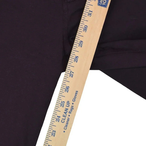 LIVERPOOL || Ponte Knit Pants Aubergene Dark Purple Stretch Size 6 Slim Ankle - Picture 7 of 9